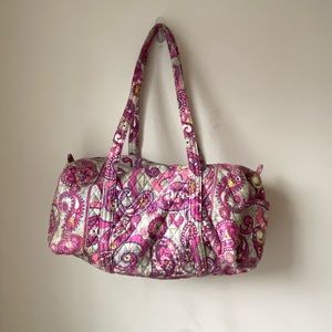 Vera Bradley “Paisley Meets Plaid” Small Duffle